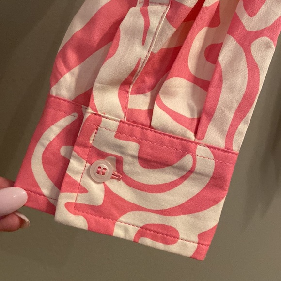 Zara Tie Neck Cropped Top, Size Small - Picture 11 of 14